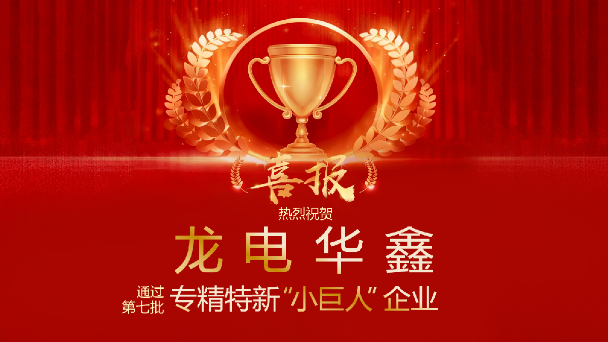 喜报！深圳龙电华鑫通过国家专精特新“小巨人”企业认定